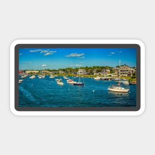 Falmouth Harbor, Cape Cod Sticker